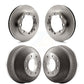 Front Rear Disc Brake Rotors Drums Kit For GMC K2500 Chevrolet Suburban K3500 K8-101967
