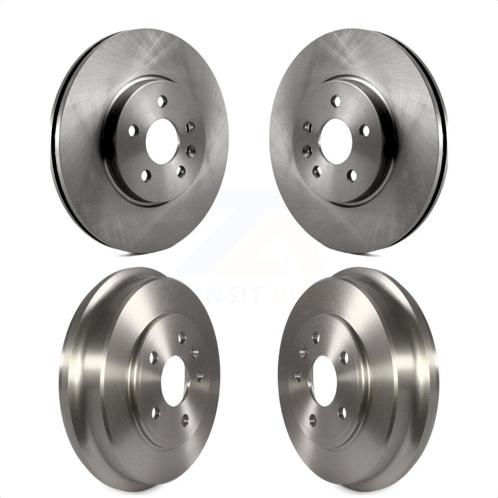 Front Rear Disc Brake Rotors Drums Kit For Chevrolet Trax Sonic K8-101971