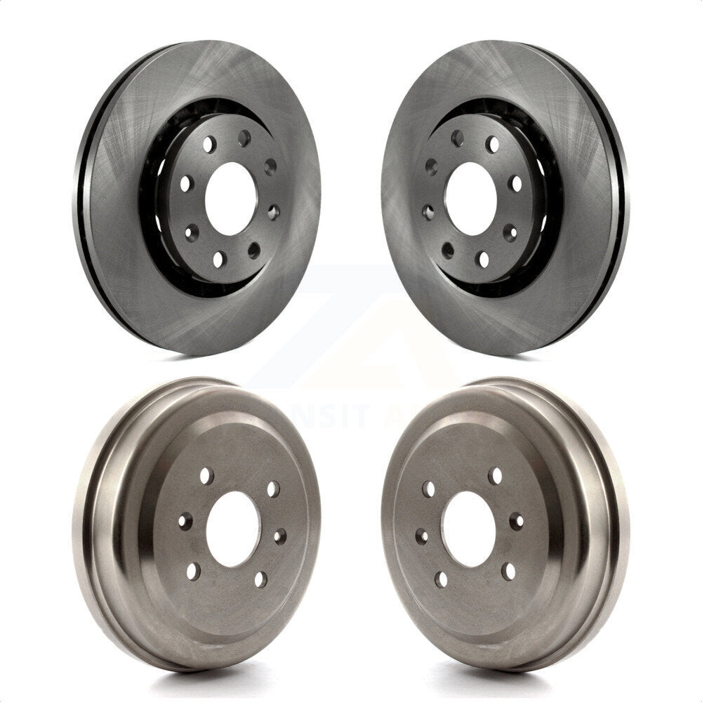 Front Rear Disc Brake Rotors Drums Kit For Chevrolet Aveo Spark Aveo5 Pontiac G3 Suzuki Wave Swift Wave5 Swift+ K8-101975