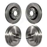 Front Rear Disc Brake Rotors Drums Kit For Chevrolet Aveo Aveo5 Pontiac G3 Suzuki Wave Swift Wave5 With Hub Assembly K8-101976