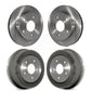 Front Rear Disc Brake Rotors Drums Kit For 2000-2001 Dodge Ram 1500 RWD K8-101979