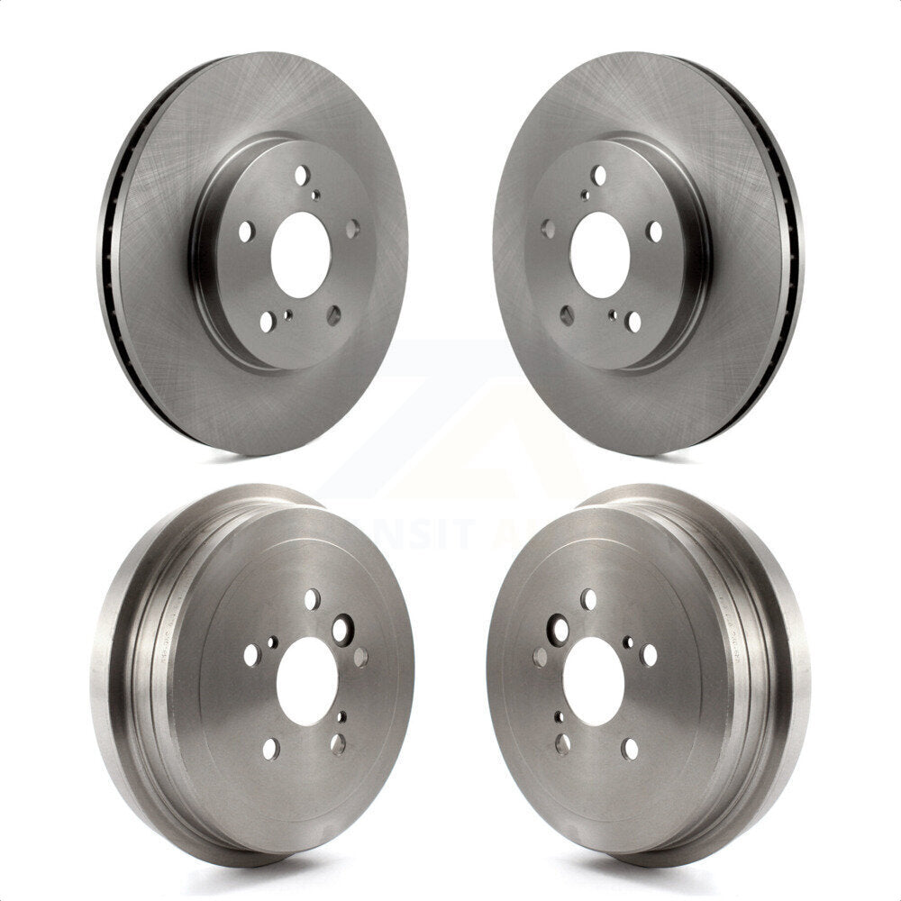 Front Rear Disc Brake Rotors Drums Kit For Toyota Camry SE XLE K8-101993