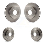 Front Rear Disc Brake Rotors Drums Kit For Mitsubishi Lancer K8-102021