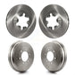 Front Rear Disc Brake Rotors Drums Kit For Chevrolet Colorado GMC Canyon Isuzu i-290 i-280 i-370 i-350 K8-102030