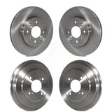 Front Rear Disc Brake Rotors Drums Kit For 2015-2020 Honda Fit K8-102032