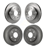 Front Rear Disc Brake Rotors Drums Kit For Chevrolet K1500 GMC Tahoe Yukon Blazer K8-102036
