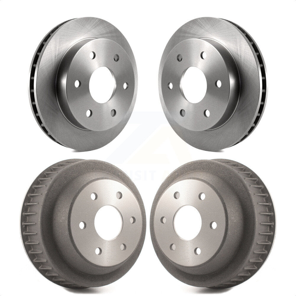 Front Rear Disc Brake Rotors Drums Kit For K1500 Chevrolet GMC K2500 K8-102037