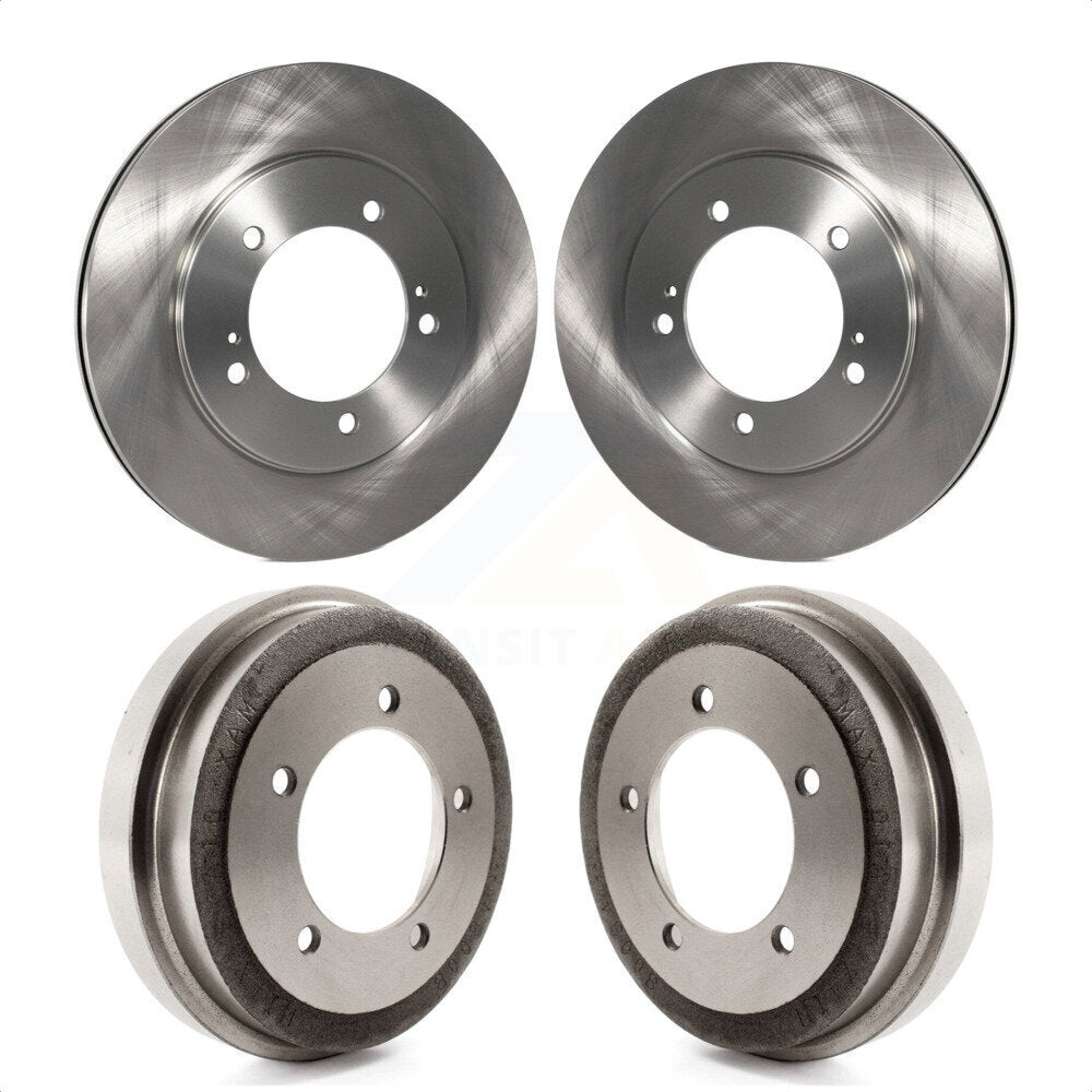 Front Rear Disc Brake Rotors Drums Kit For Suzuki Grand Vitara K8-102043