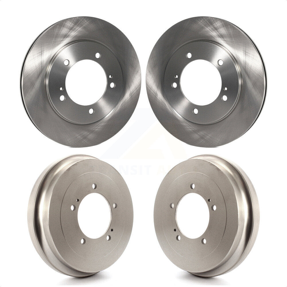 Front Rear Disc Brake Rotors Drums Kit For Suzuki XL-7 Grand Vitara K8-102044