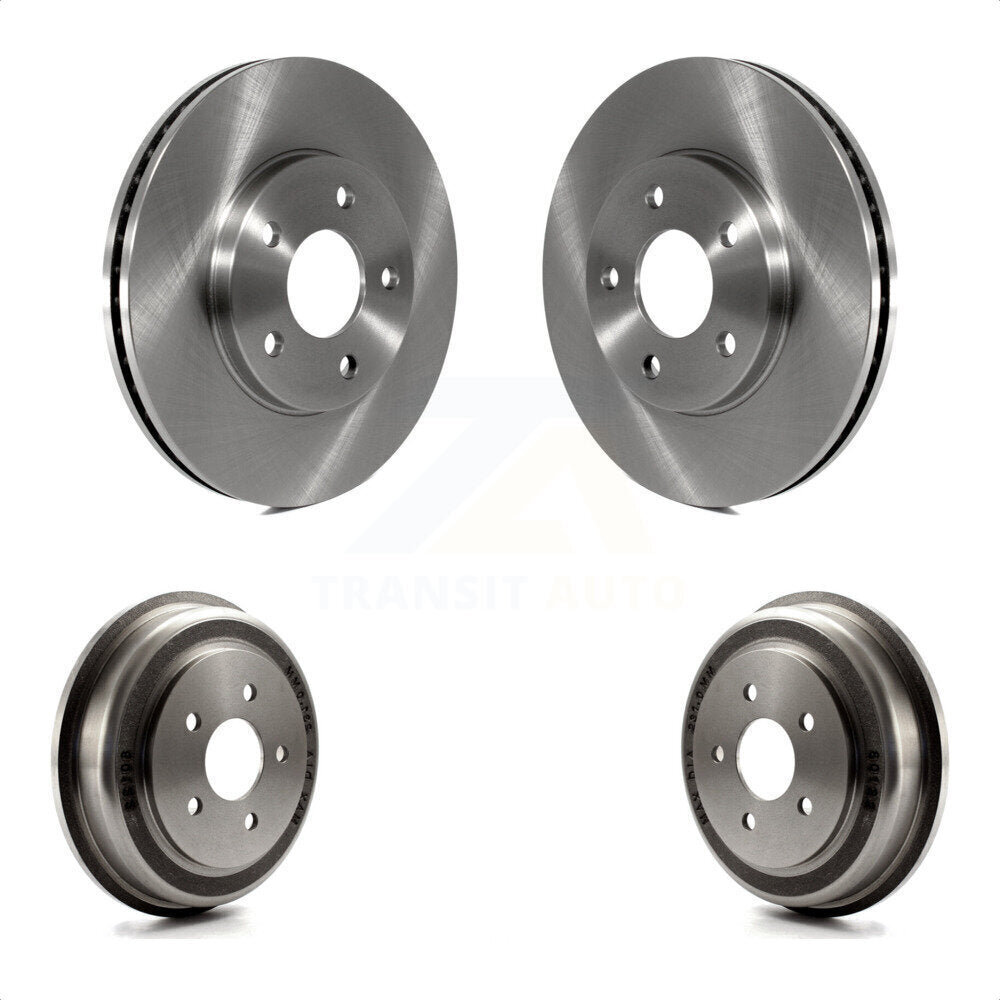 Front Rear Disc Brake Rotors Drums Kit For Chevrolet HHR K8-102058