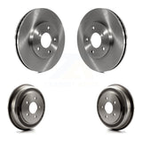 Front Rear Disc Brake Rotors Drums Kit For Chevrolet HHR K8-102058