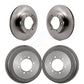 Front Rear Disc Brake Rotors Drums Kit For Toyota Pickup 4Runner K8-102066