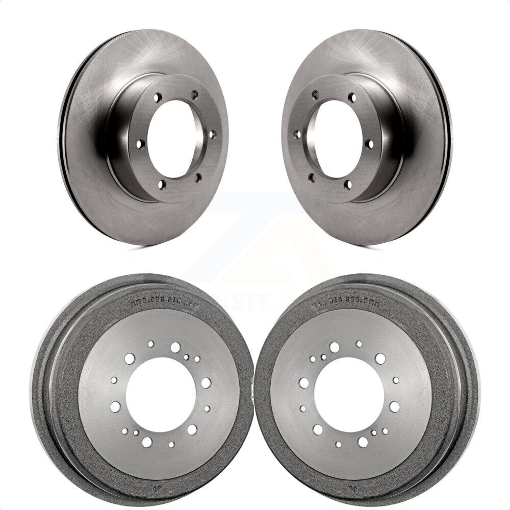 Front Rear Disc Brake Rotors Drums Kit For Toyota Pickup 4Runner K8-102066