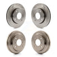 Front Rear Disc Brake Rotors Drums Kit For 2009-2011 Nissan Versa 1.6L K8-102070
