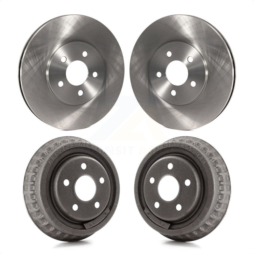 Front Rear Disc Brake Rotors Drums Kit For Dodge Stratus Chrysler Cirrus Plymouth Breeze K8-102073