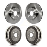 Front Rear Disc Brake Rotors Drums Kit For Toyota RAV4 K8-102079