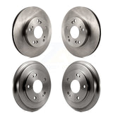 Front Rear Disc Brake Rotors Drums Kit For Honda Civic K8-102091