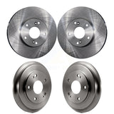 Front Rear Disc Brake Rotors Drums Kit For Honda Civic K8-102092