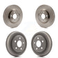 Front Rear Disc Brake Rotors Drums Kit For 2003 Dodge Neon SRT-4 K8-102115
