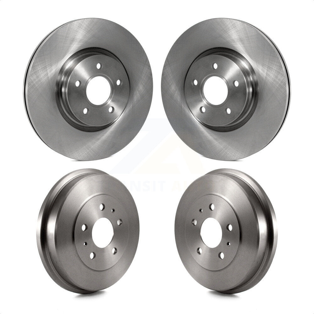 Front Rear Disc Brake Rotors Drums Kit For Ford Focus ST K8-102120