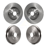 Front Rear Disc Brake Rotors Drums Kit For Ford Focus ST K8-102120