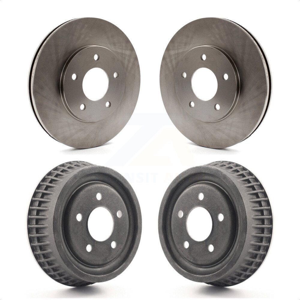 Front Rear Disc Brake Rotors Drums Kit For Chevrolet Lumina Monte Carlo K8-102133