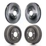 Front Rear Disc Brake Rotors Drums Kit For 2005 Pontiac Montana AWD K8-102136