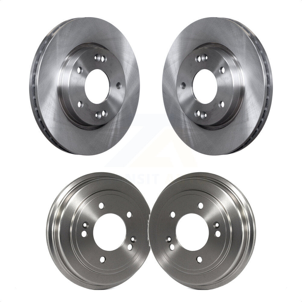 Front Rear Disc Brake Rotors Drums Kit For Hyundai Elantra K8-102162