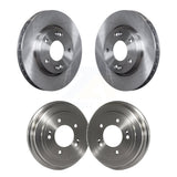 Front Rear Disc Brake Rotors Drums Kit For Hyundai Elantra K8-102162