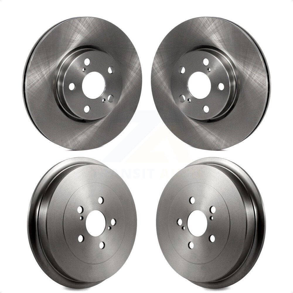 Front Rear Disc Brake Rotors Drums Kit For Toyota Corolla K8-102173