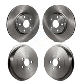 Front Rear Disc Brake Rotors Drums Kit For Toyota Corolla K8-102173