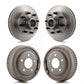 Front Rear Disc Brake Rotors Drums Kit For Chevrolet Tahoe C1500 Suburban GMC Yukon K8-102188