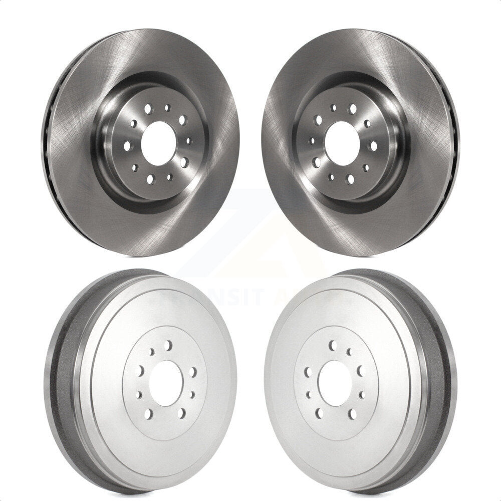 Front Rear Disc Brake Rotors Drums Kit For 2015-2022 Ram ProMaster City K8-102226