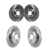 Front Rear Disc Brake Rotors Kit For 2014 Mini Cooper John Works Clubman Coupe Roadster With 280mm Diameter Rotor K8-102240