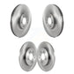 Front Rear Disc Brake Rotors Kit For Kia Telluride Hyundai Palisade K8-102243