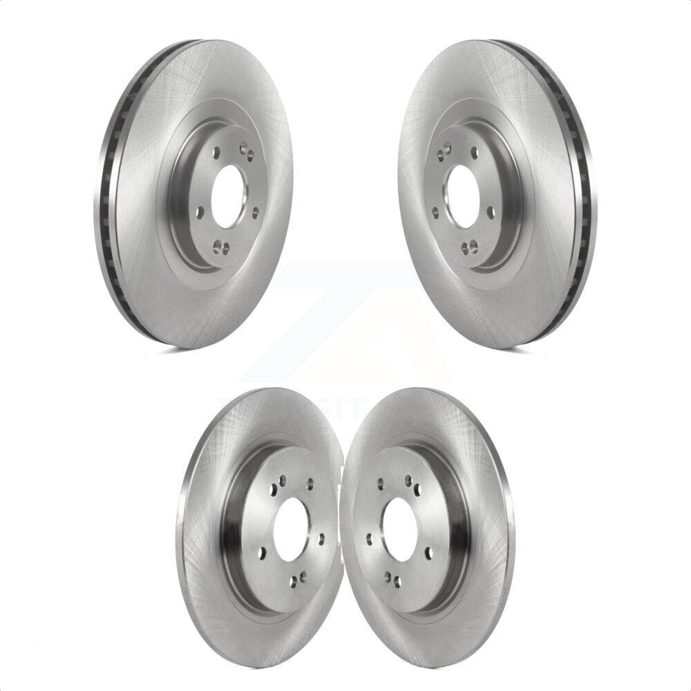 Front Rear Disc Brake Rotors Kit For Kia Telluride Hyundai Palisade K8-102243