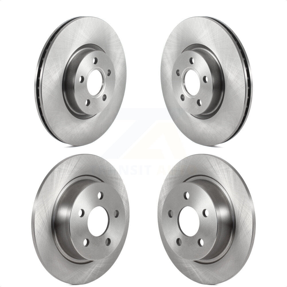 Front Rear Disc Brake Rotors Kit For Ford Transit Connect K8-102245