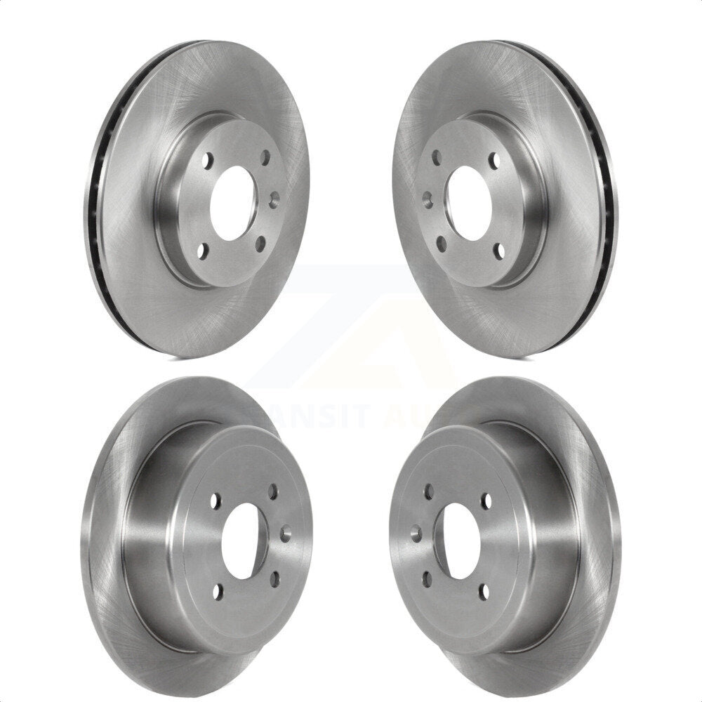Front Rear Disc Brake Rotors Kit For 2021 Chevrolet Spark K8-102247