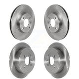 Front Rear Disc Brake Rotors Kit For 2021 Chevrolet Spark K8-102247