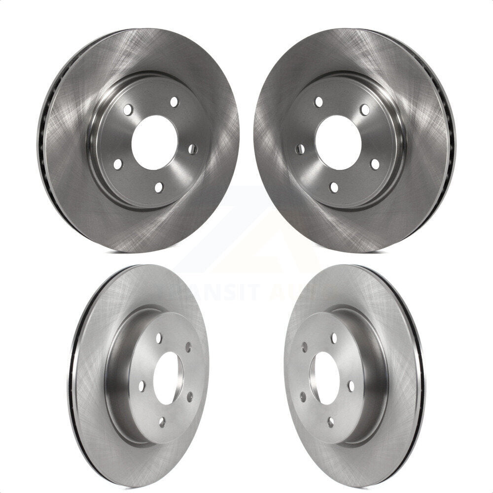 Front Rear Disc Brake Rotors Kit For Nissan LEAF K8-102249