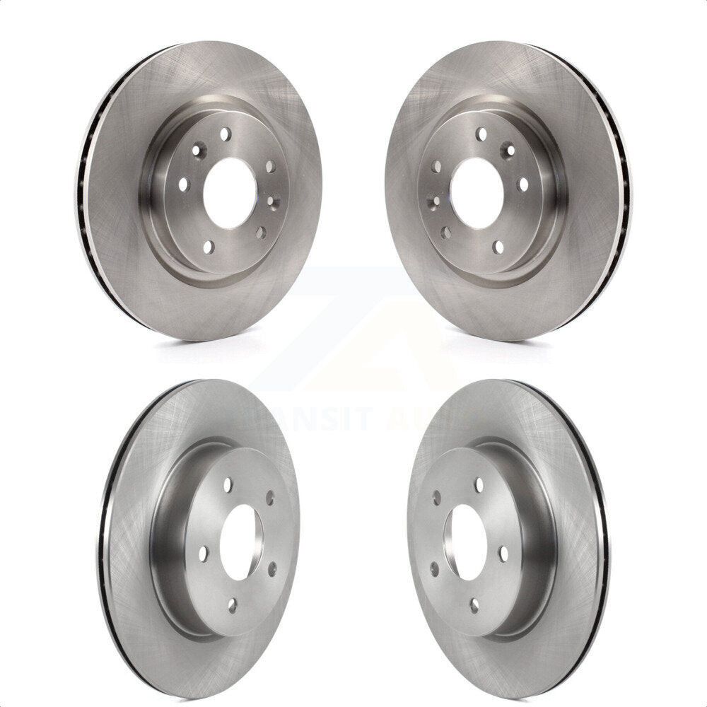 Front Rear Disc Brake Rotors Kit For Nissan Rogue Sport LEAF Qashqai K8-102250