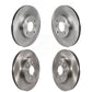 Front Rear Disc Brake Rotors Kit For 2019 Chevrolet Spark K8-102251
