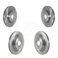 Front Rear Disc Brake Rotors Kit For Mercedes-Benz GLS450 GL450 GL350 GLS350d K8-102257