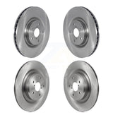 Front Rear Disc Brake Rotors Kit For 2019-2022 Subaru Ascent K8-102258