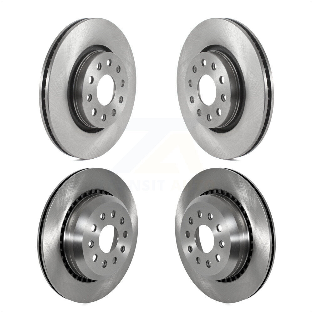 Front Rear Disc Brake Rotors Kit For 2020-2022 Jeep Gladiator K8-102262