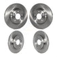 Front Rear Disc Brake Rotors Kit For Hyundai Kona Kia Seltos K8-102266