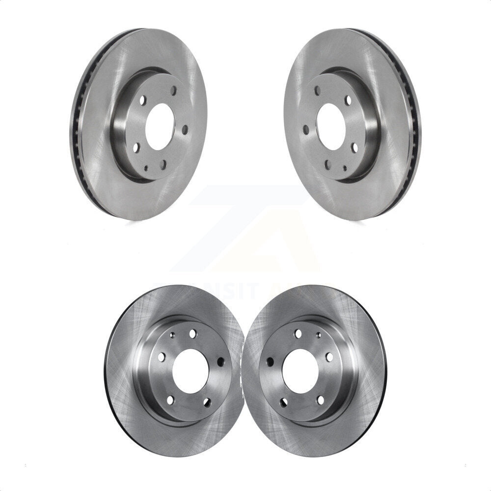 Front Rear Disc Brake Rotors Kit For Mazda 3 K8-102269