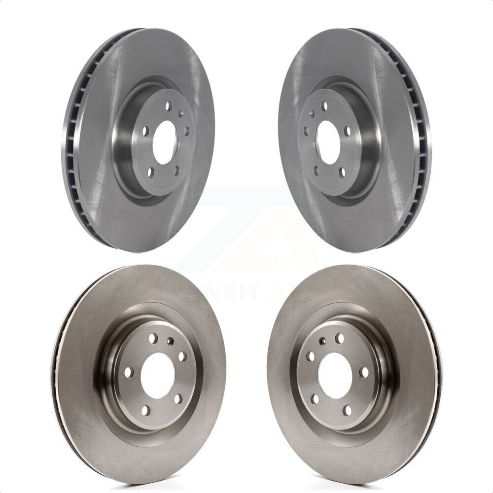 Front Rear Disc Brake Rotors Kit For Audi Q7 SQ5 S5 S4 Sportback Q5 PHEV K8-102272