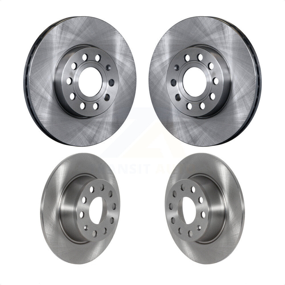 Front Rear Disc Brake Rotors Kit For Volkswagen Jetta Taos K8-102277