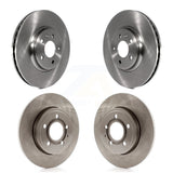 Front Rear Disc Brake Rotors Kit For 2009 Audi A4 Quattro Sedan Wagon With 288mm Diameter Rotor K8-102282